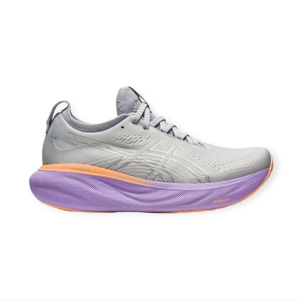 Asics Women's Sneakers in Gray and Purple